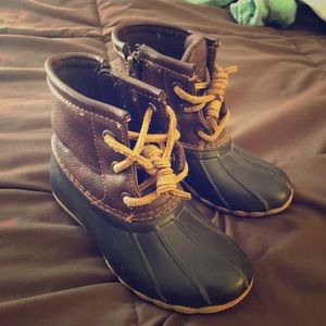 Sperry Boys Duck Boots - Saltwater